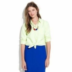 MADEWELL Broadway Broome true love shrunken oxford
